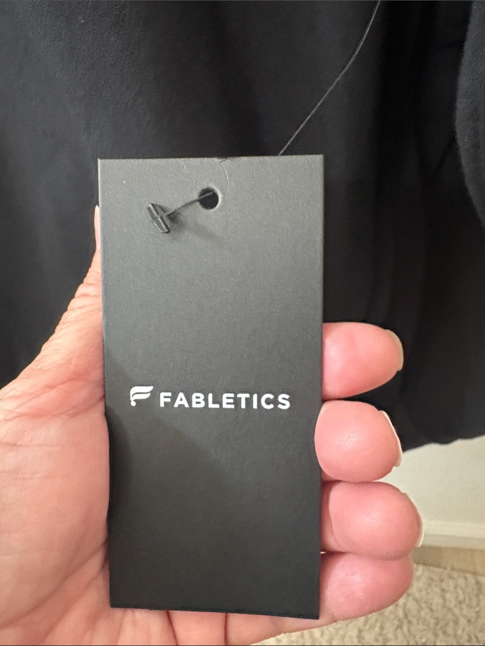Fabletics Men's Black Hooded Pullover Sweatshirt - Picture 5 of 5